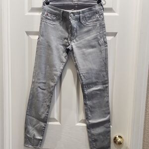 Hudson Jeans Women's Silver Skinny Jeans